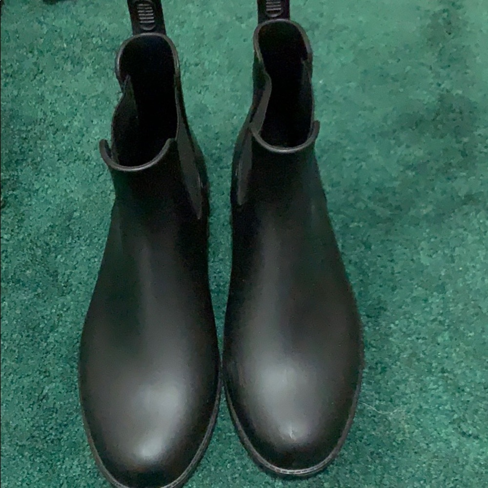 Ankle high rain boots